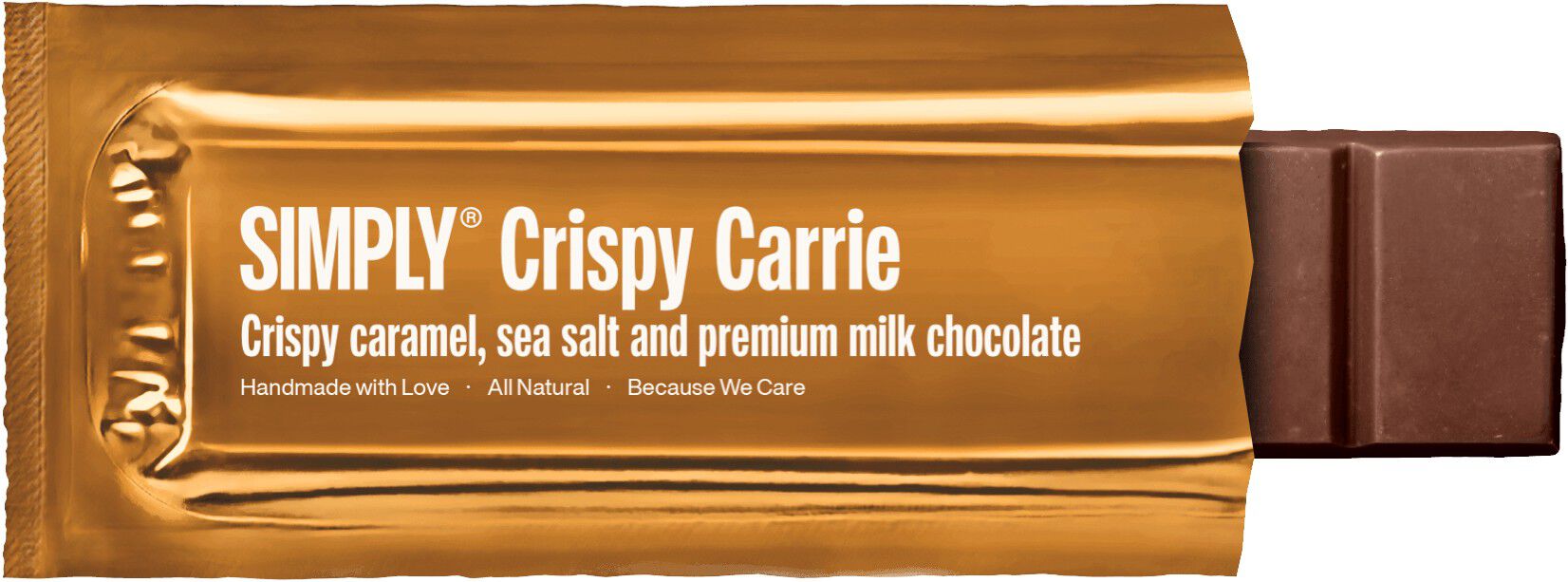 Simply&reg; CRISPY CARRIE chokoladebar (40g)