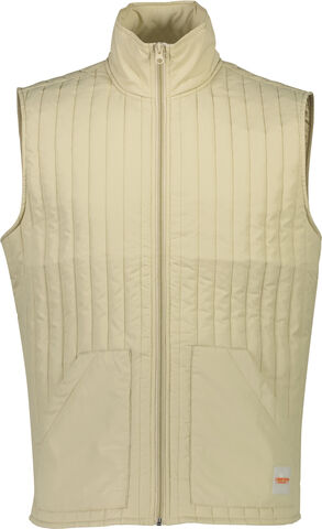 Vertical quilted waistcoat