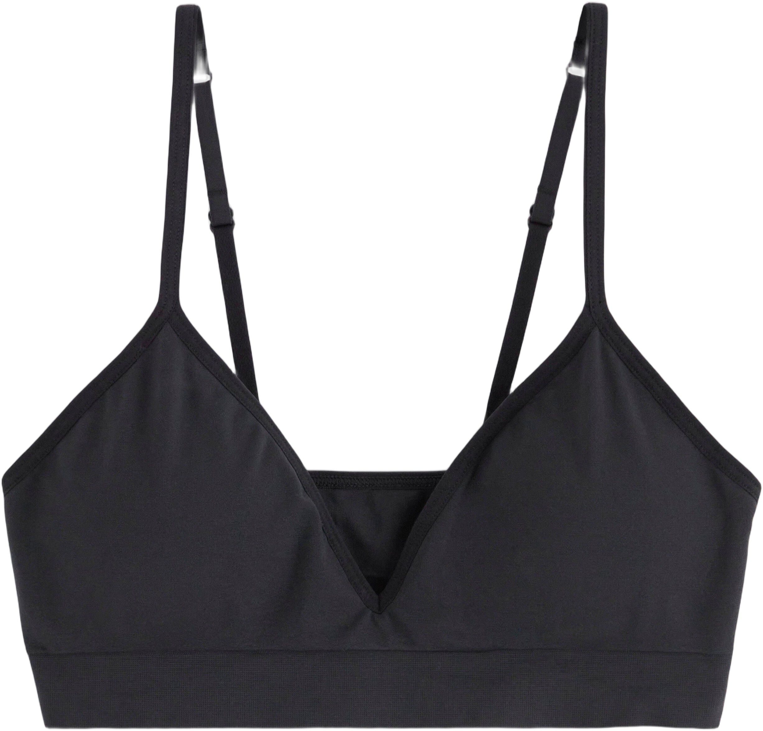 Comfy soft bra with thin, removable
