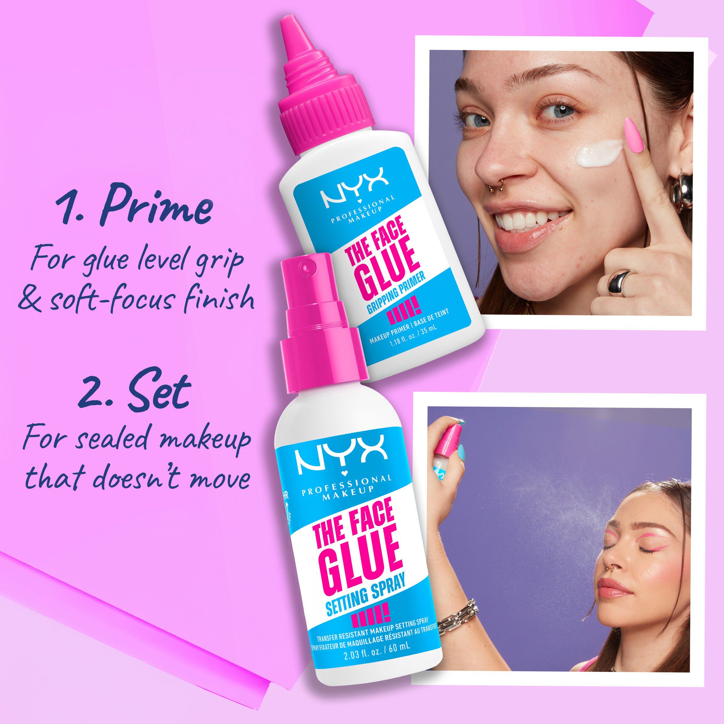 The Face Glue Setting Spray