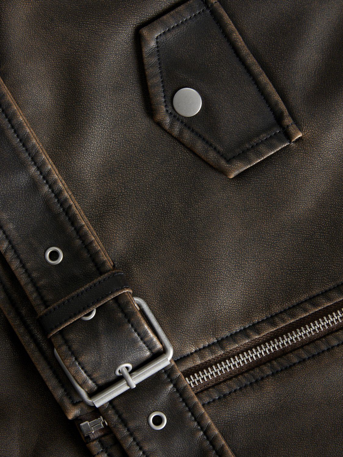 JXFRIDA WASHED BIKER JKT OTW SN