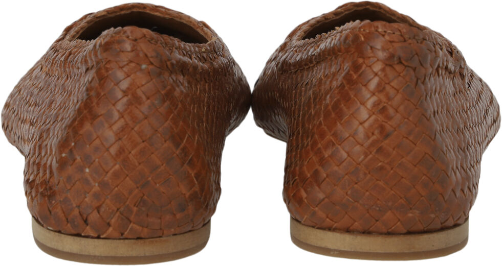 H&aring;ndflettet ballerina med spids snu