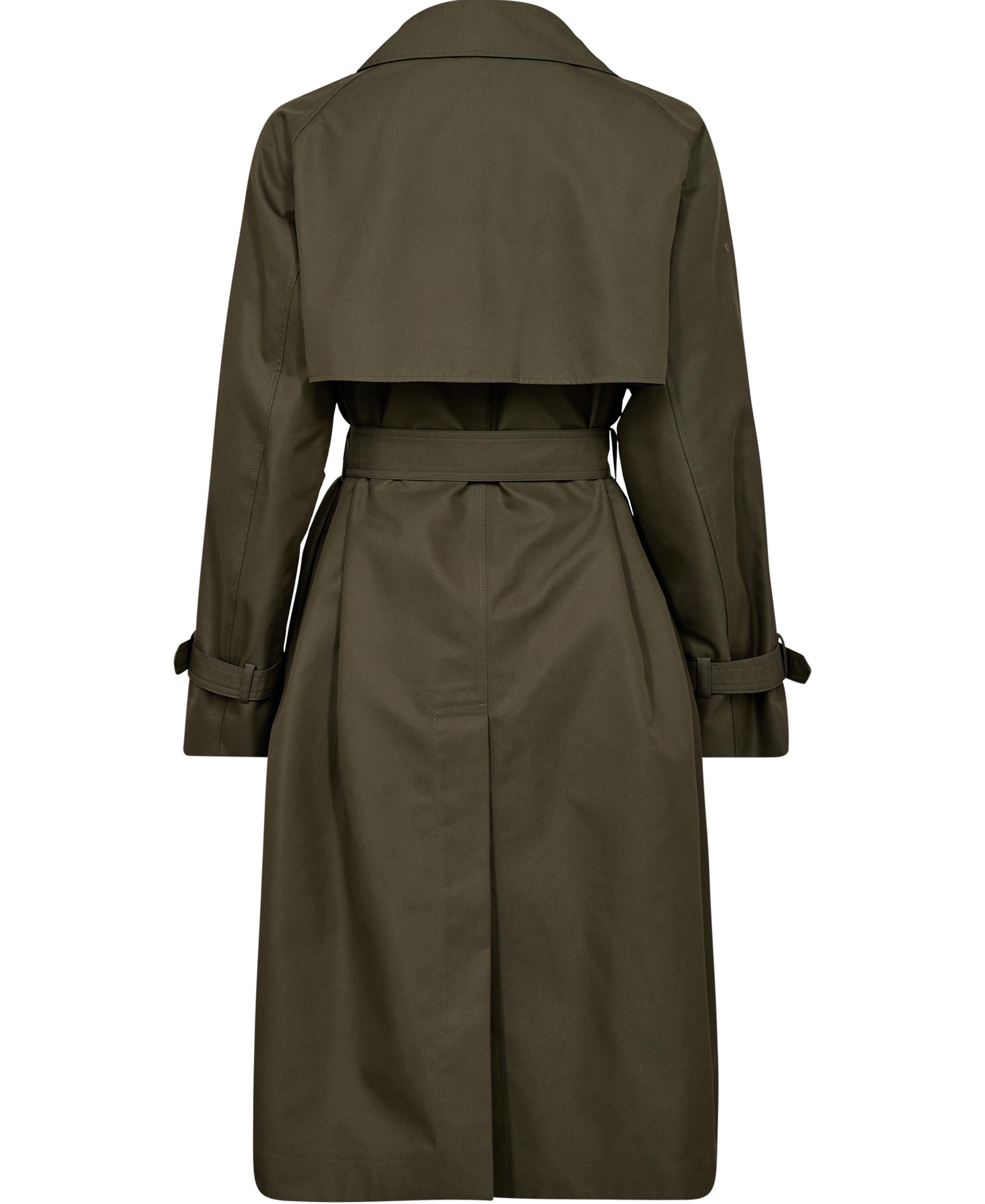 Reversible Water-repellent Canasta Trench Coat