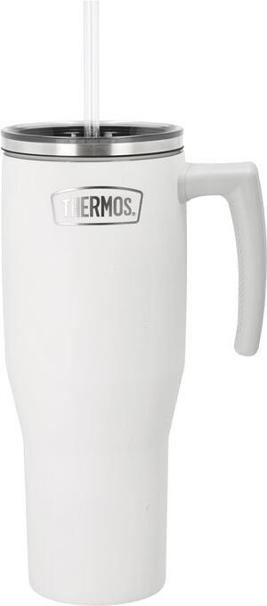 Termokrus m. hank 1,1 liter Mat hvid
