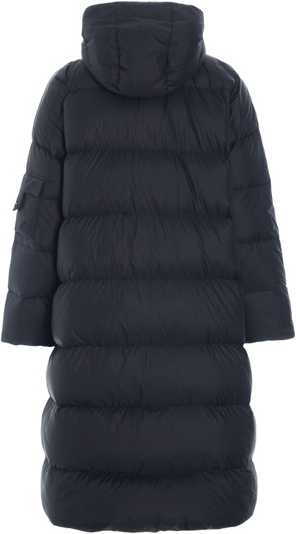 Feather down frakke med lommer