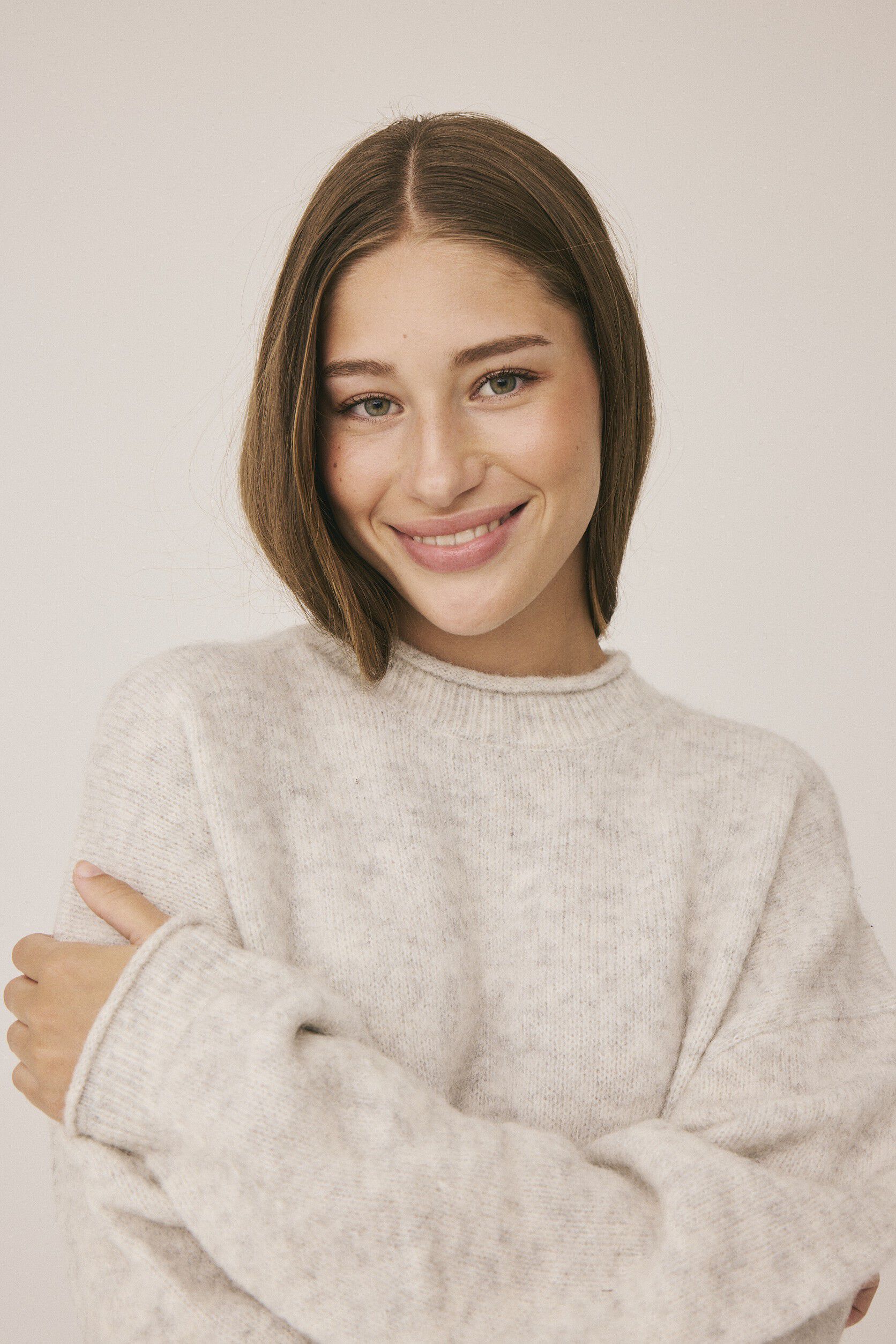 Cindi 9 Striksweater - Alpakamix RWS