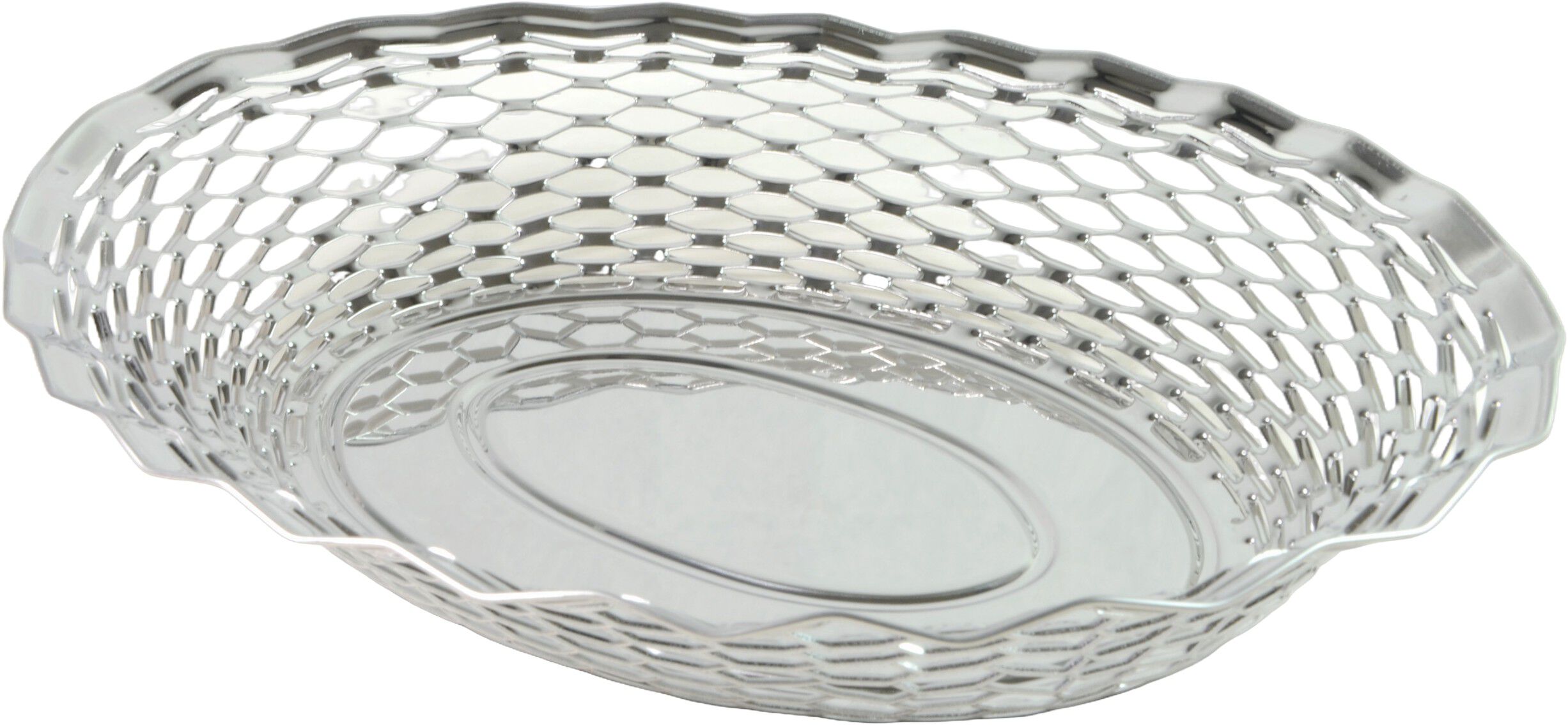 BREAD BASKET Large 30 x 24 cm  - Stainless Steel