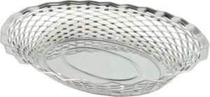 BREAD BASKET Large 30 x 24 cm  - Stainless Steel
