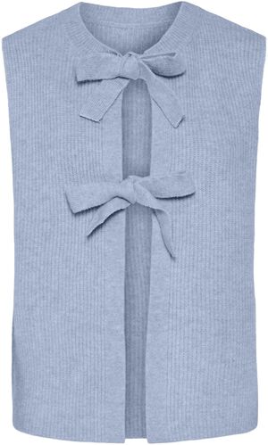 PCSILLY SL REV TIE VEST KNIT NOOS B