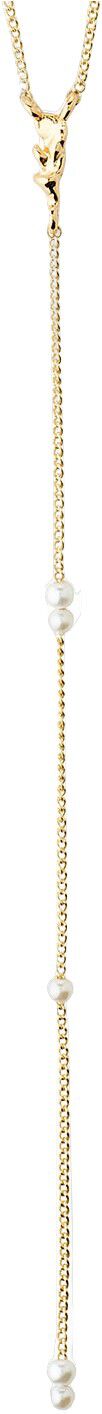 ERON Y-necklace gold-plated