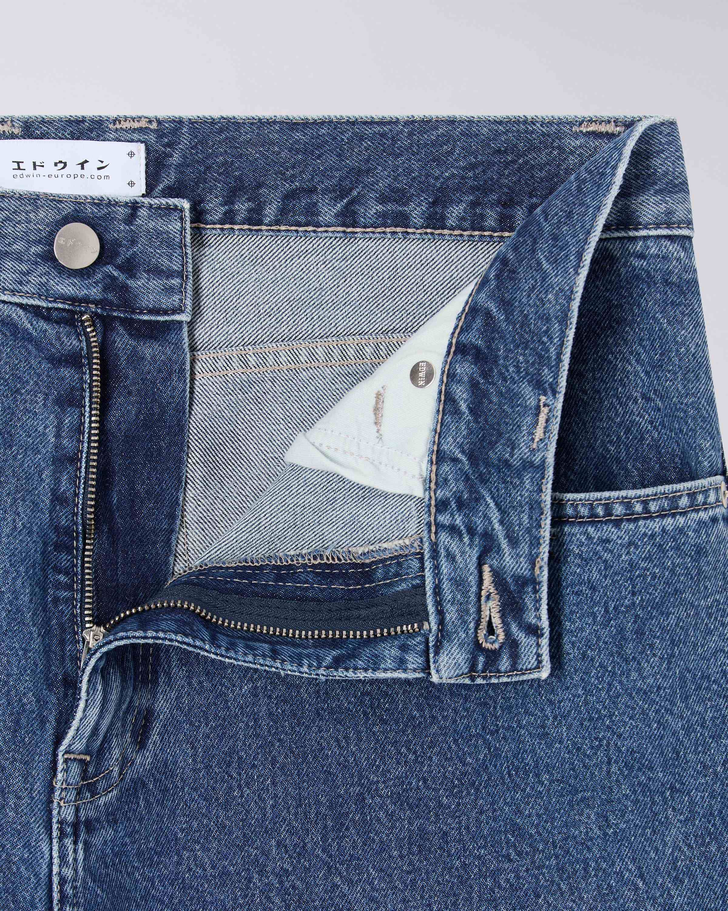 Matrix Pant - Blue - Heavy Bleach Wash