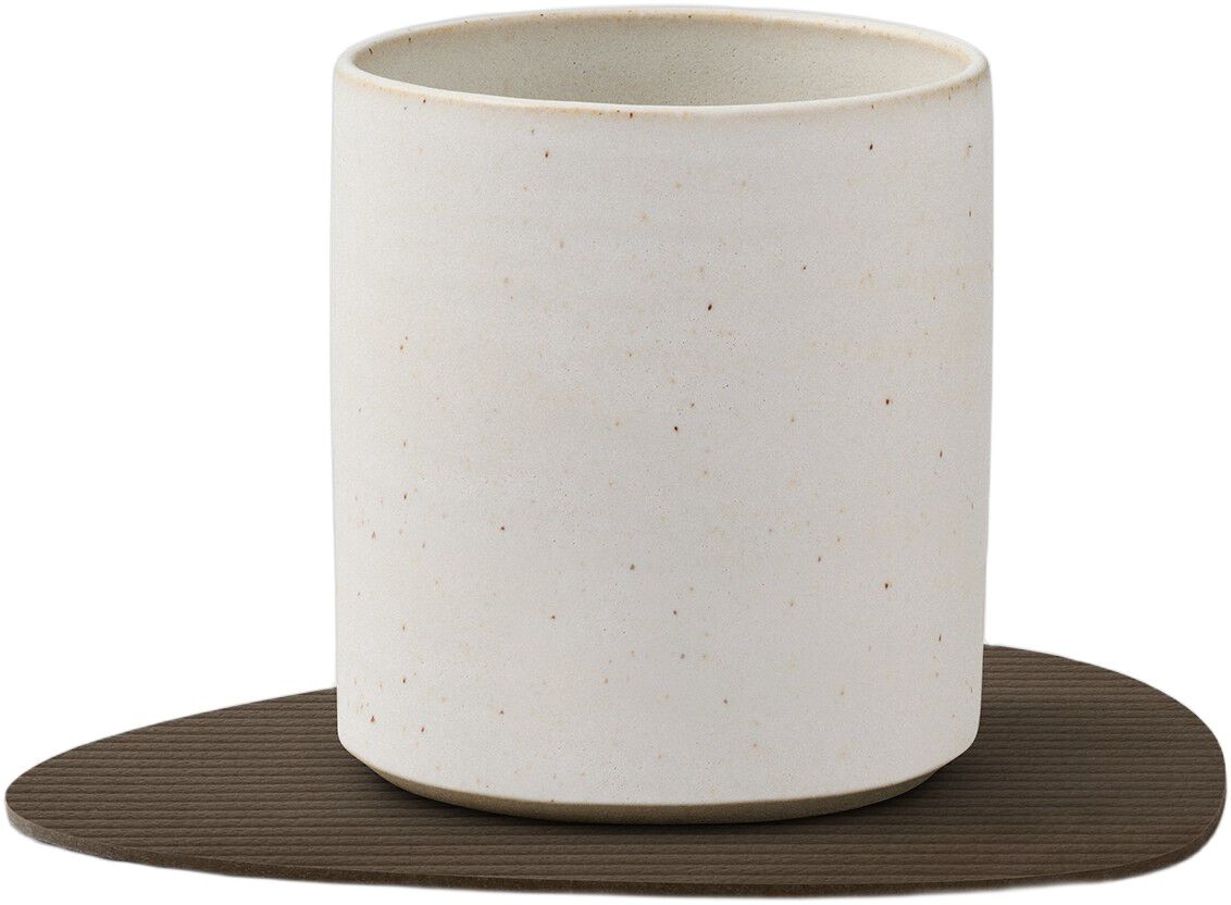 Glass Mat Curve Corduroy Caviar