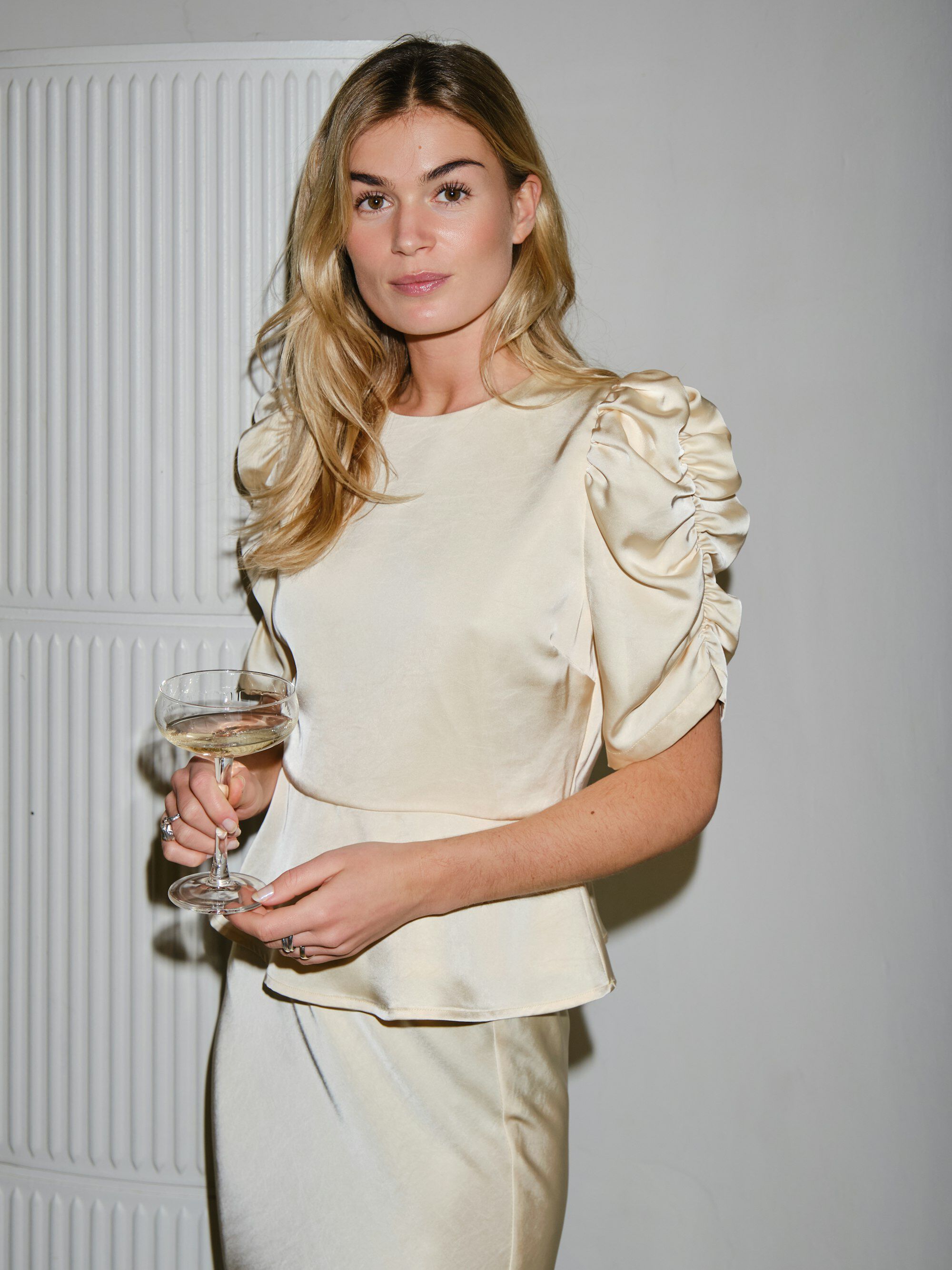 Benua Heavy Sateen Blouse