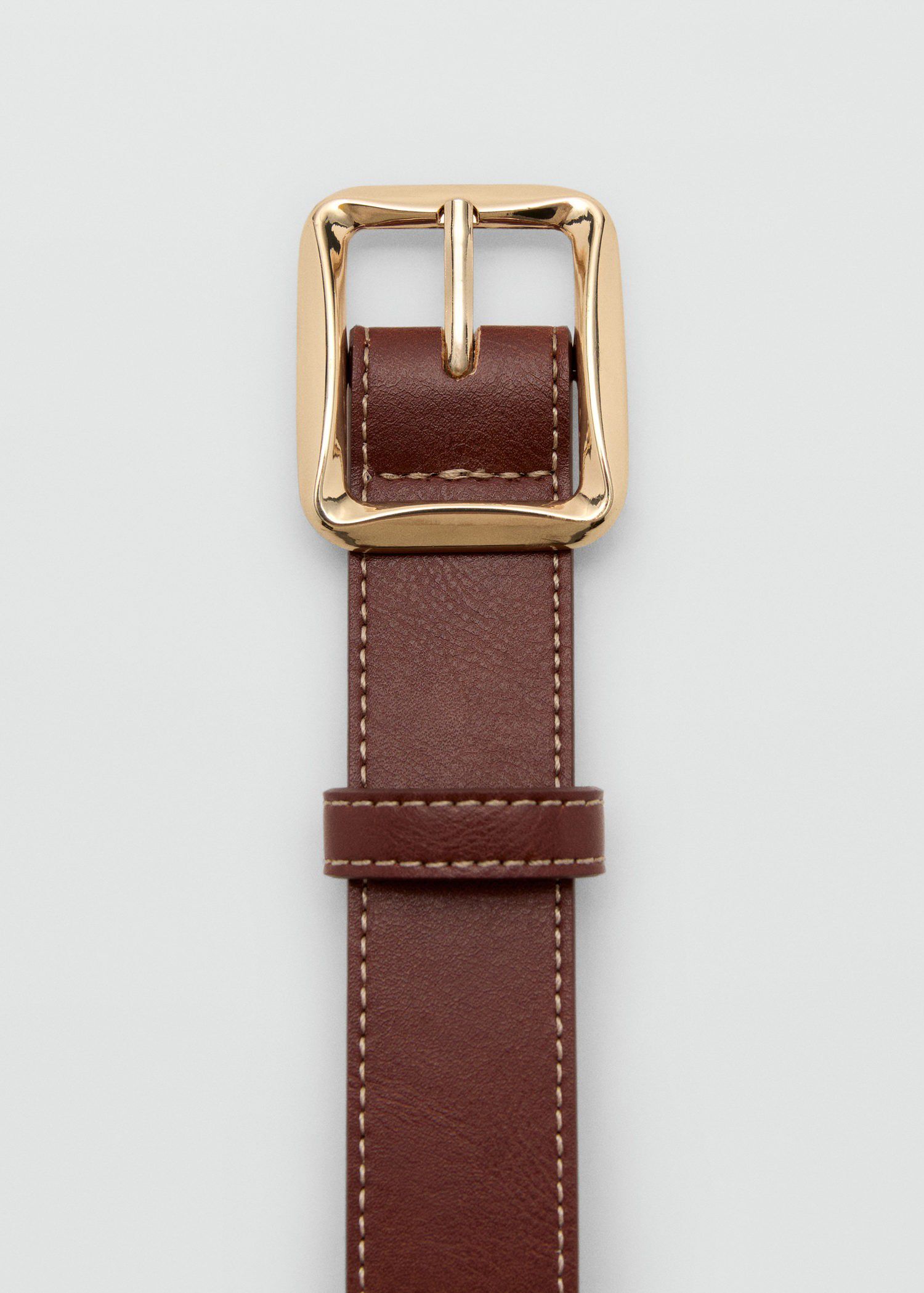 Square buckle belt