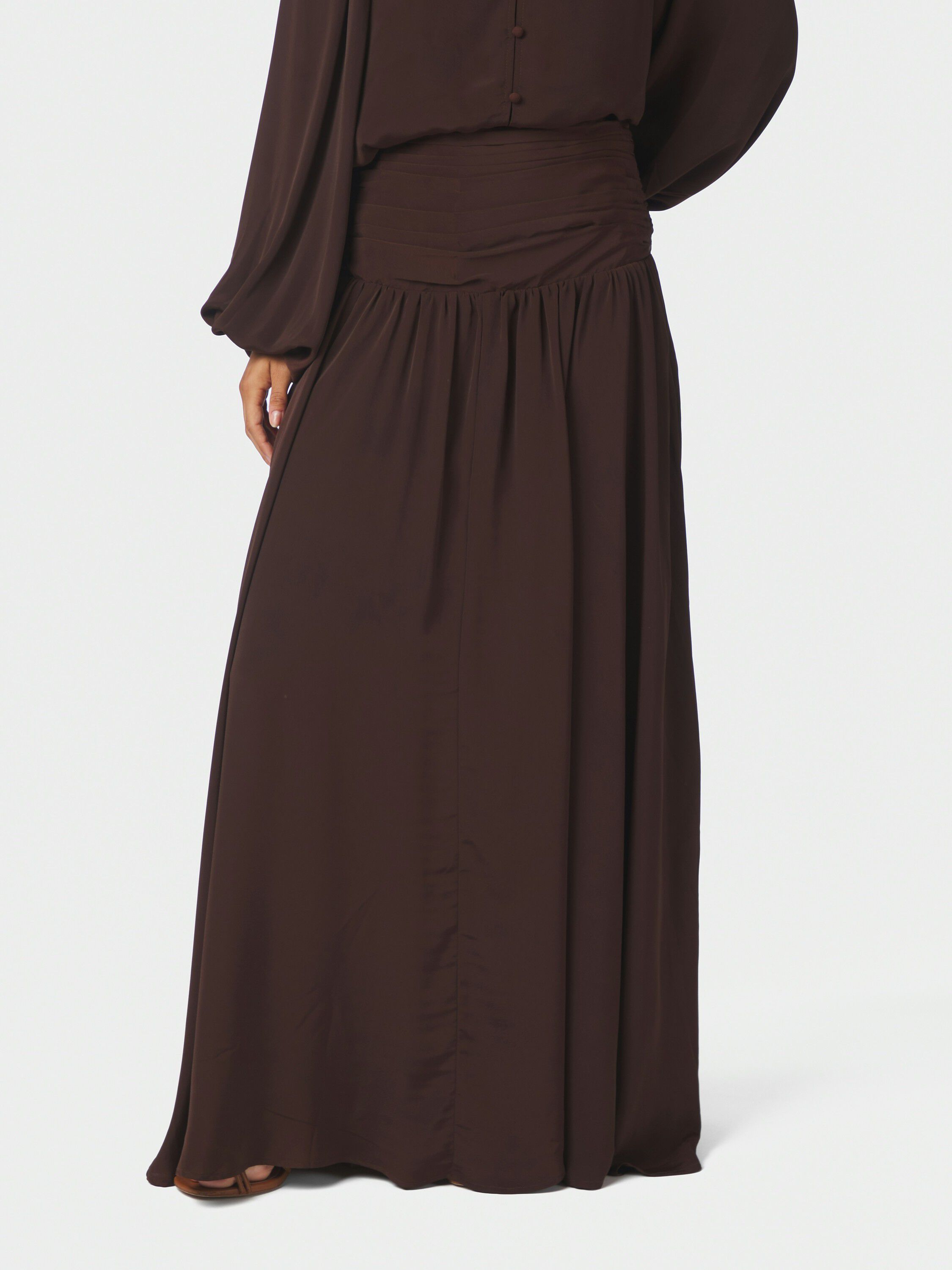 Morien Woven Maxi Skirt