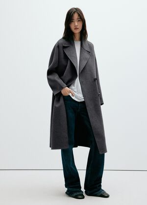 Handmade wool coat