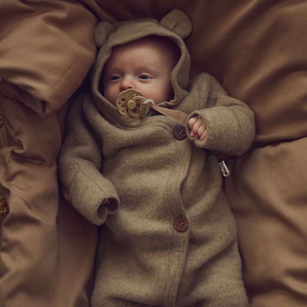 Woolly fleece suit