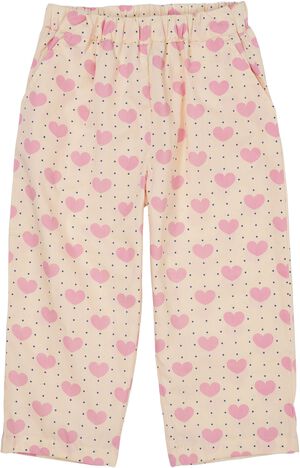 HEART & DOTS PANTS LOOSE FIT
