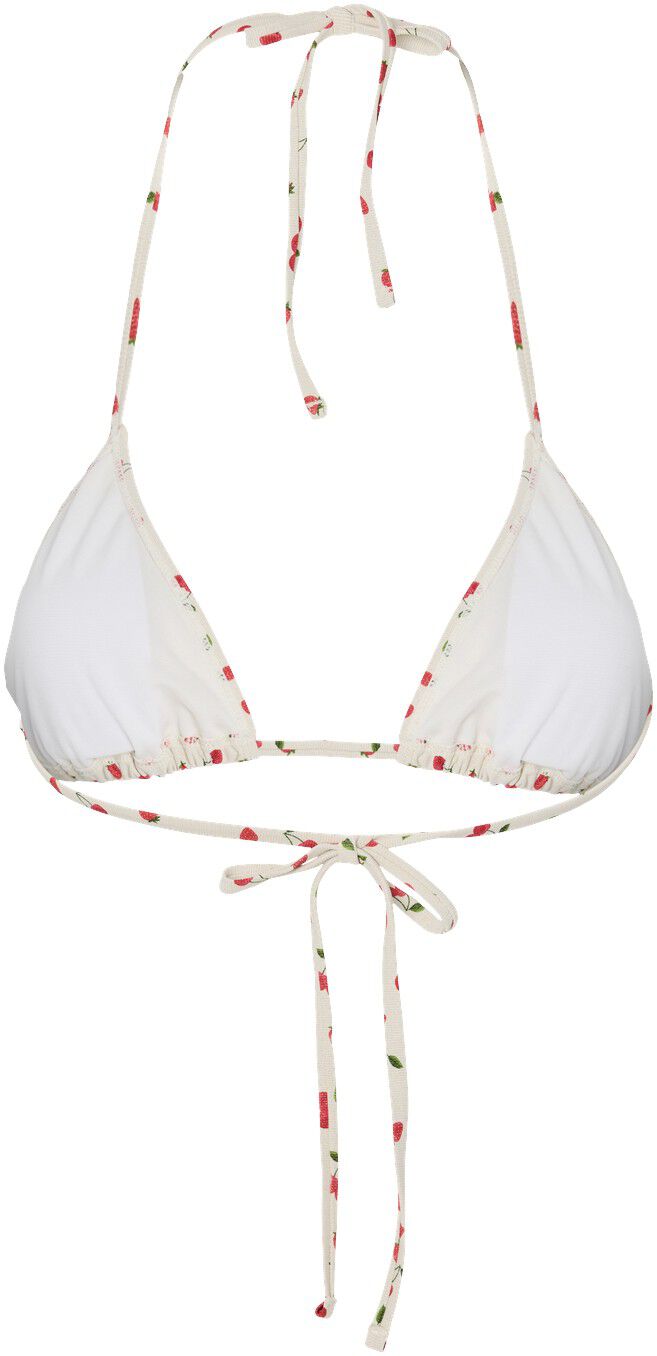 PCLAOMI LUREX BIKINI TRIANGLE TOP