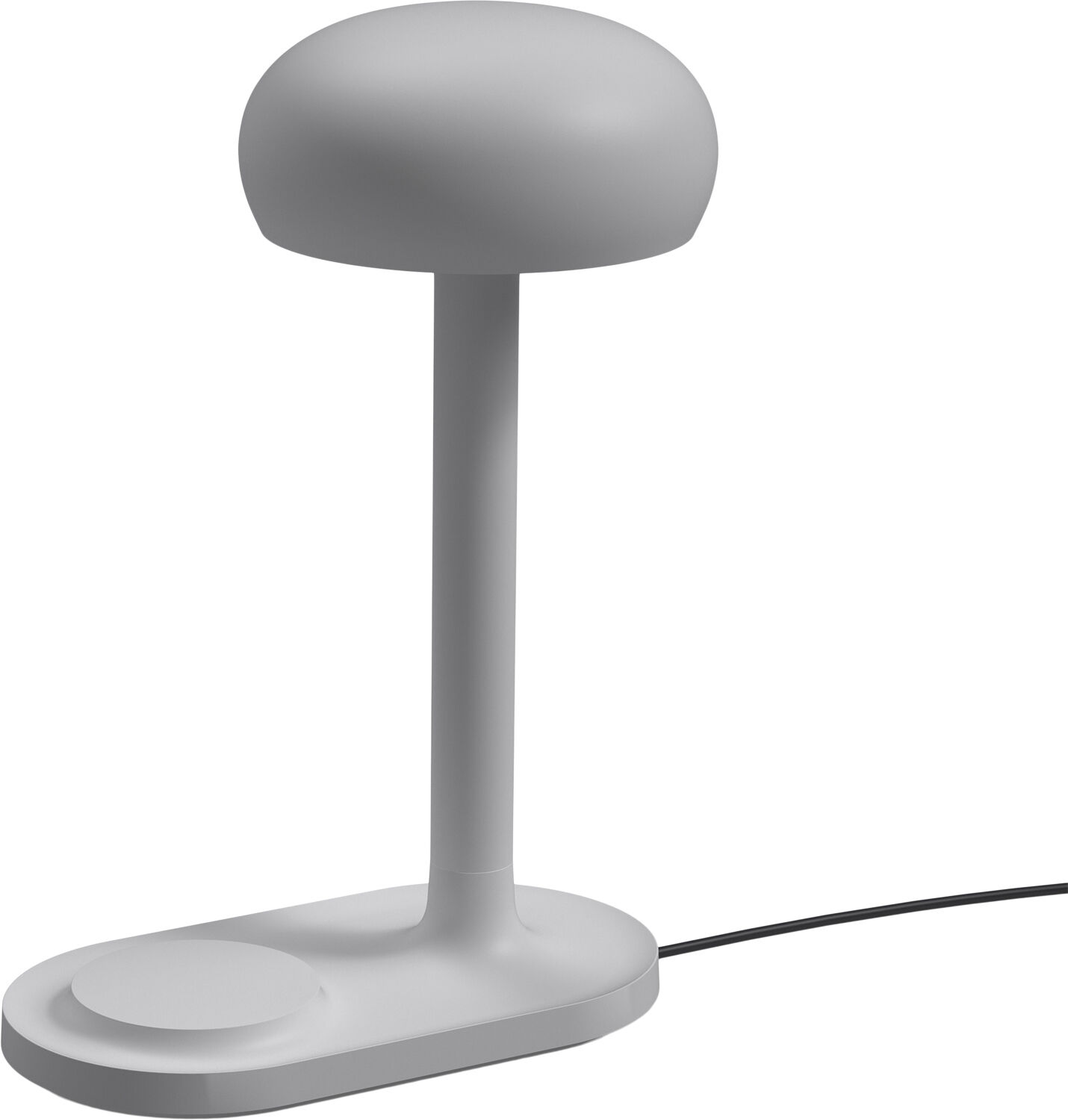 Emendo lampe med Qi tr&aring;dl&oslash;s oplader Cloud