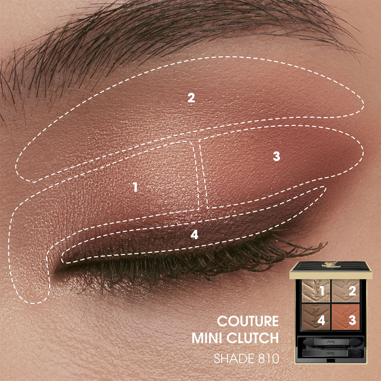 YSL COUTURE MINI CLUTCH 810