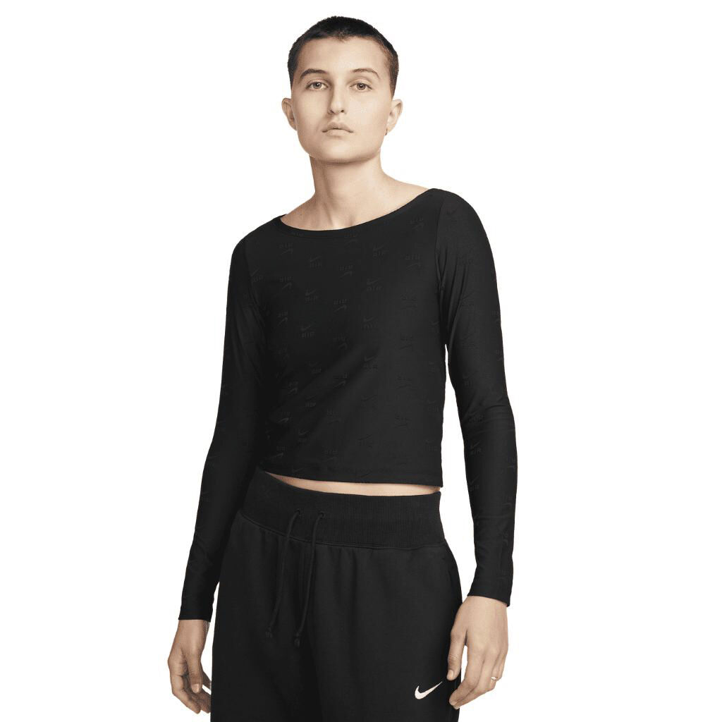 air printed long shirt