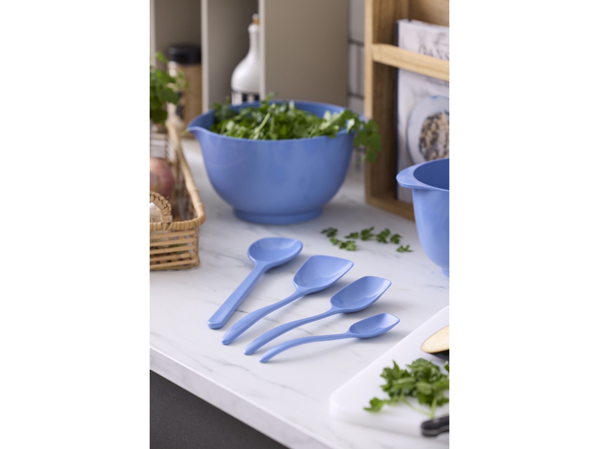 Grydeskes&aelig;t 4 dele Classic Sky Blue