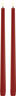 LED slim taper candle, Red, Smooth, 2-pack, 2,3x32 cm