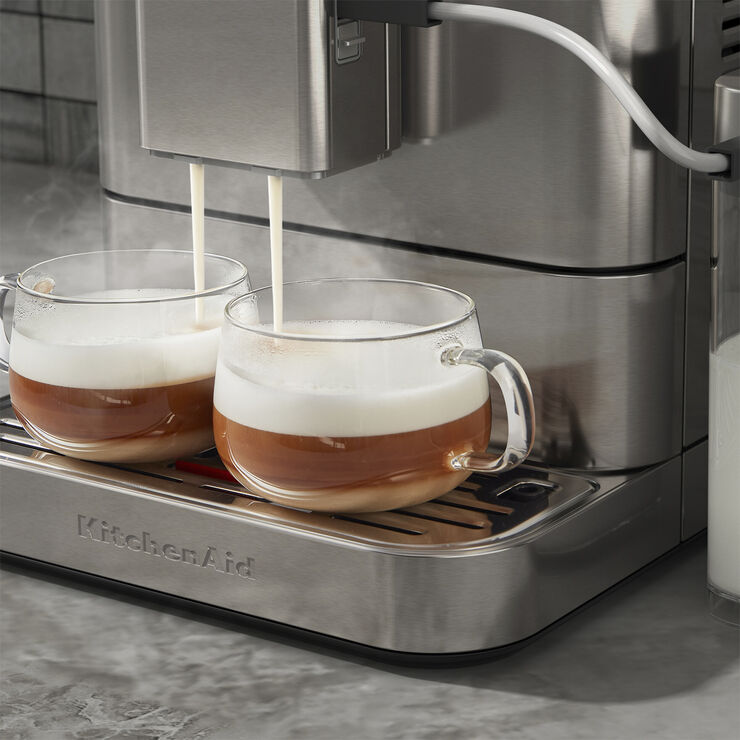 KITCHENAID fuldautomatisk espressomaskin-5KES8557ESX