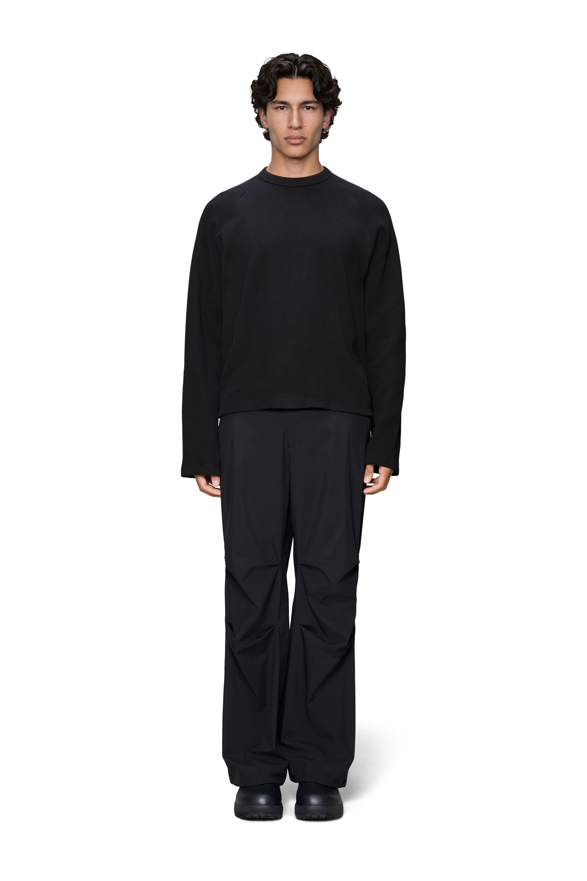 Waffle Long Sleeve T-Shirt Rains