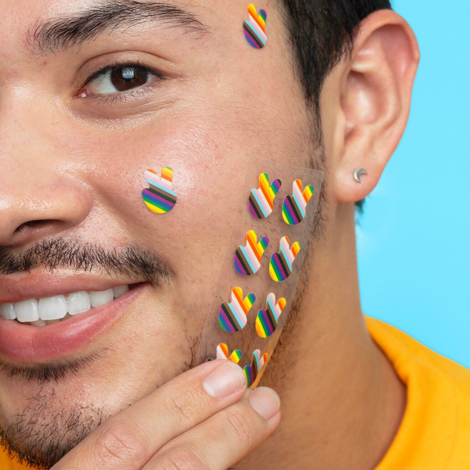 Pride Limited Edition-plastre til at pleje akne ved hj&aelig;lp af salicylsy