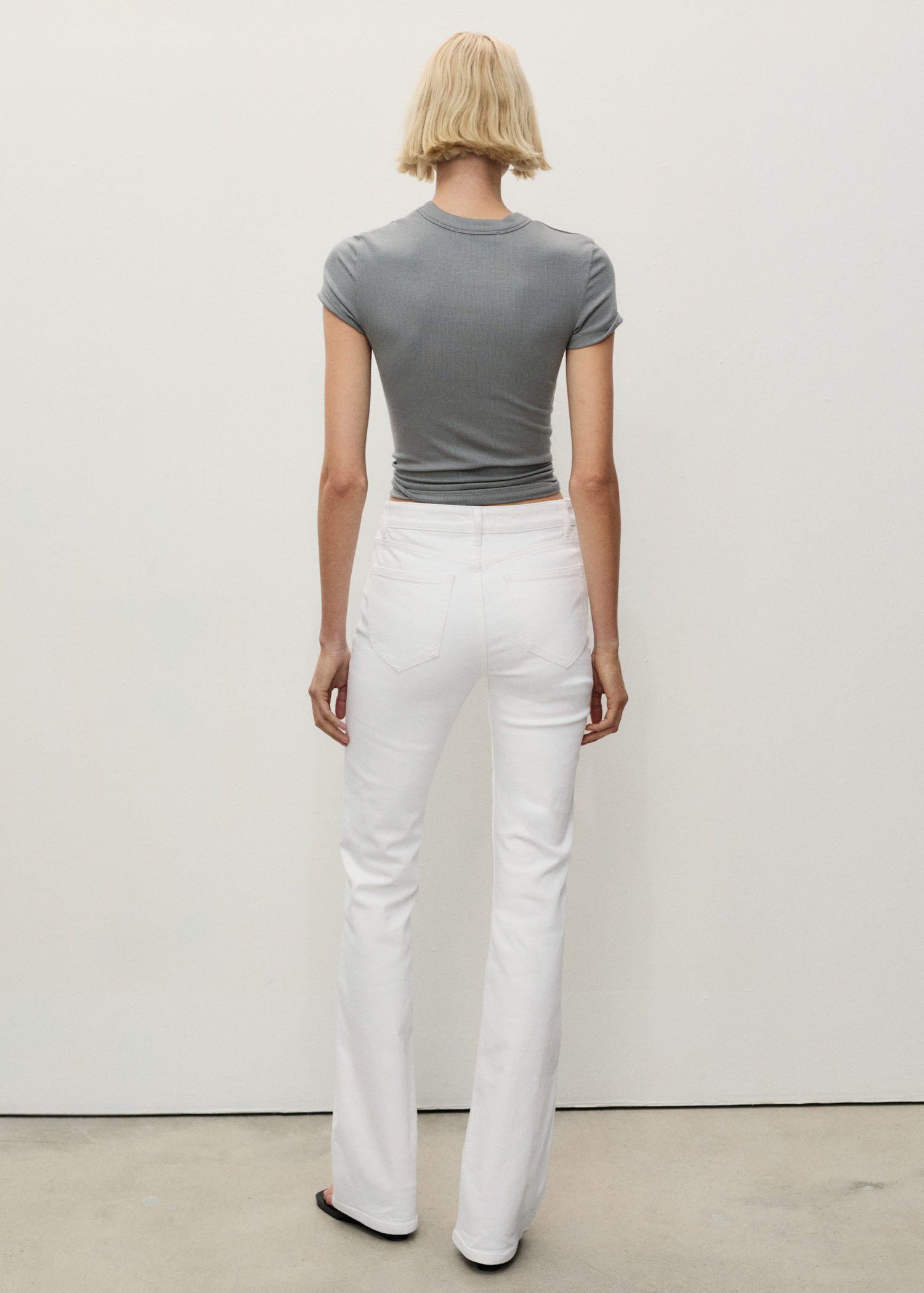 Fiona flared mid-rise jeans