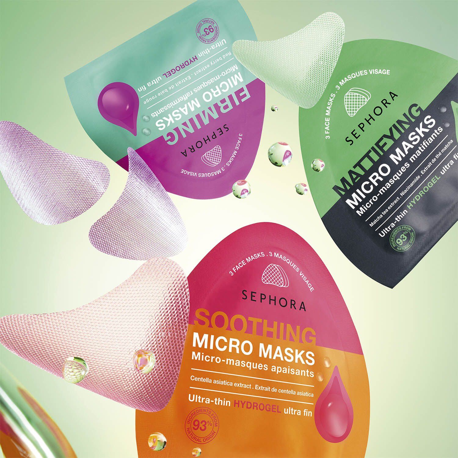 COLORFUL MICRO MASKS-25 MATTIFYING