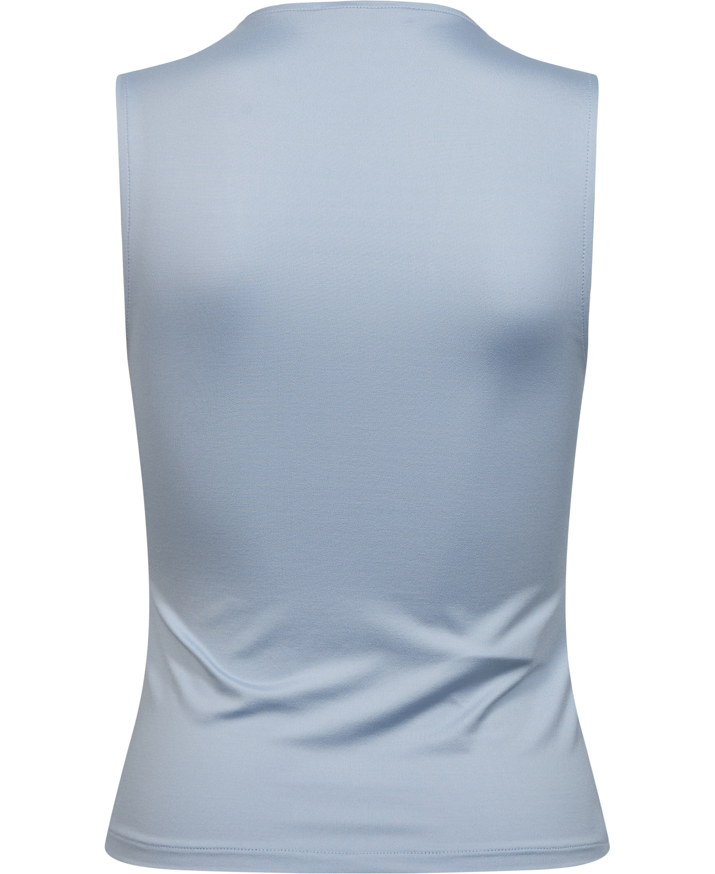 Fitted V-neck top