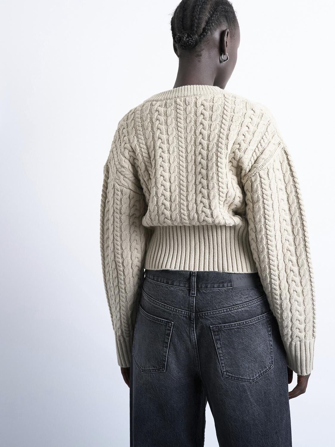 TSMIRA LS O-NECK CARDIGAN - WOOL