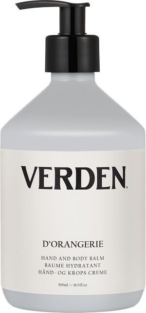 VERDEN Hand and Body Balm 500 ml - D'ORANGERIE