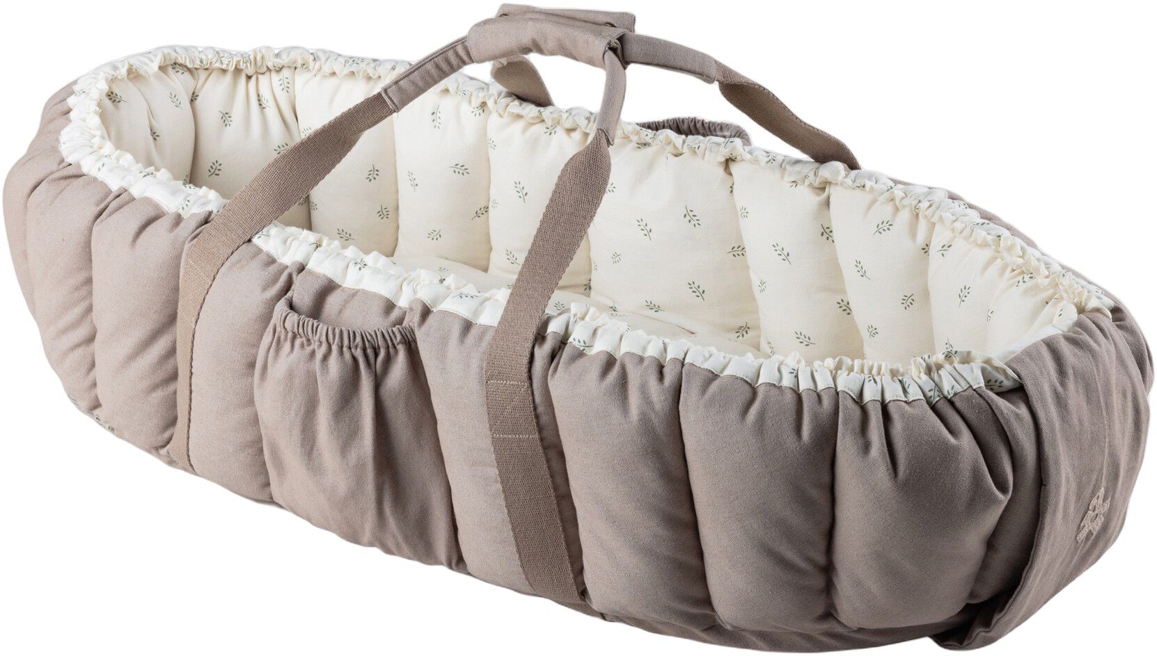 Sebra 3-i-1 Babynest, Sophora Leaves