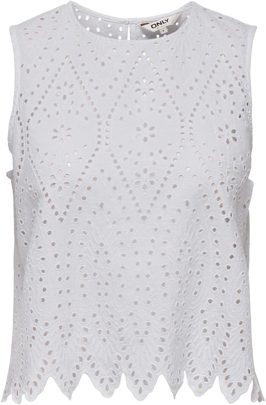 ONLTULUM SL EMB TOP NOOS WVN