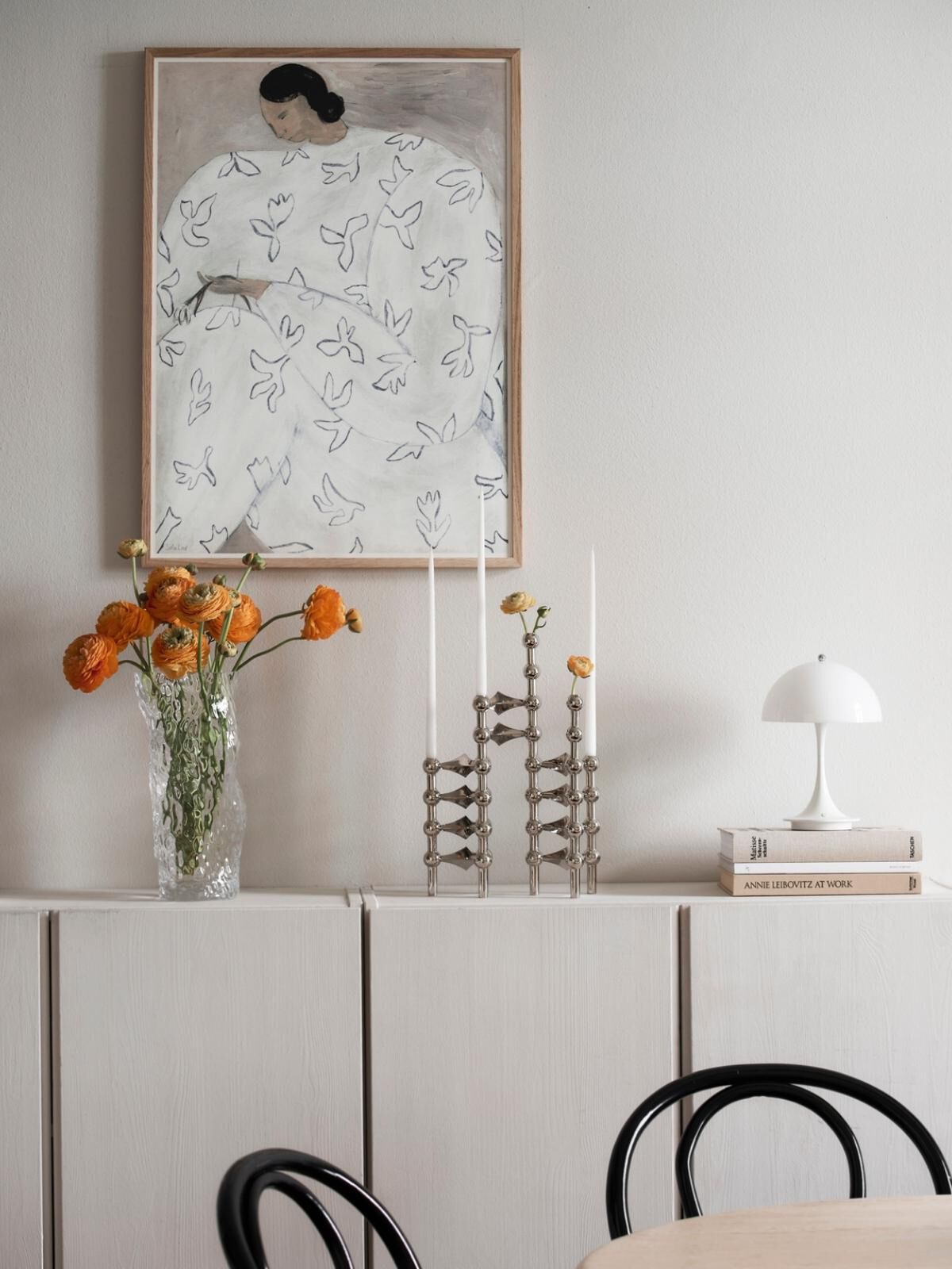 STOFF Nagel&reg; lysestage krom