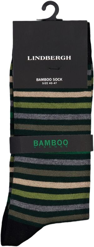 Striped bamboo sock