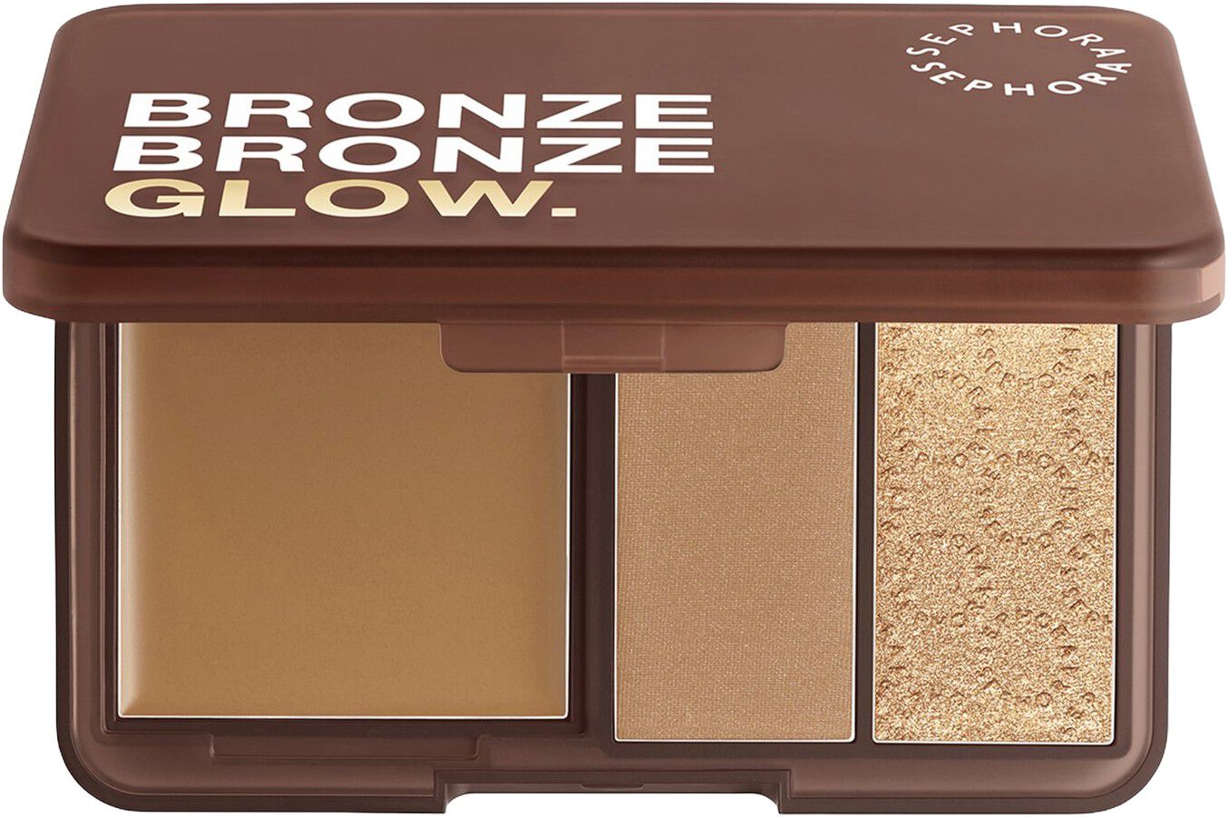 Bronze Bronze Glow Palette - Trio af bronzer og highlighter med flere