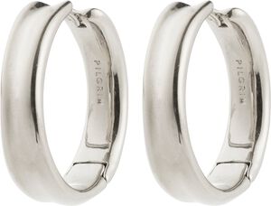 KAYDEN hoops silver-plated