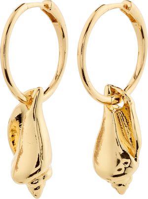 BREEZE hoops gold-plated