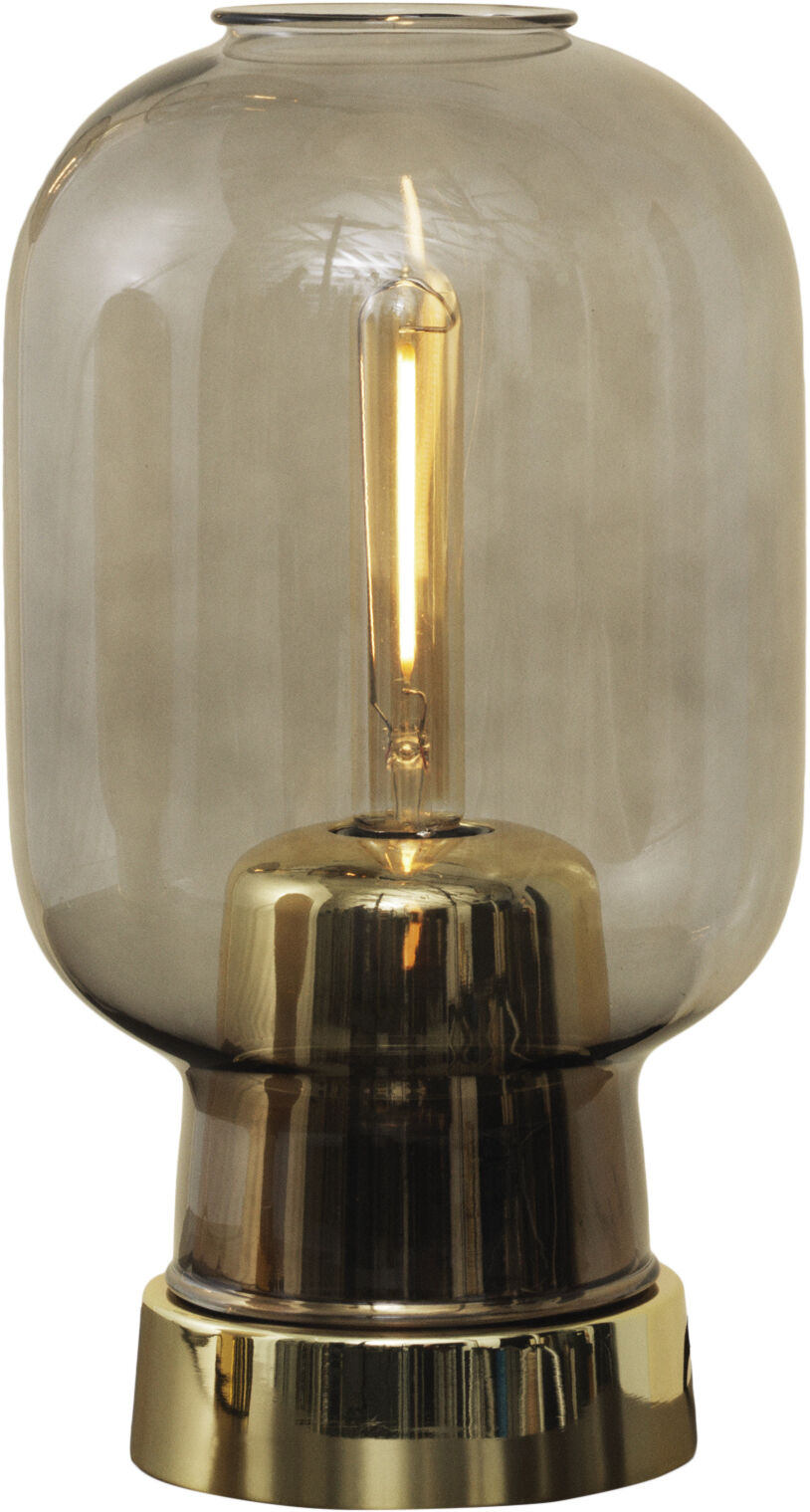 Amp Bordlampe Smoke/messing
