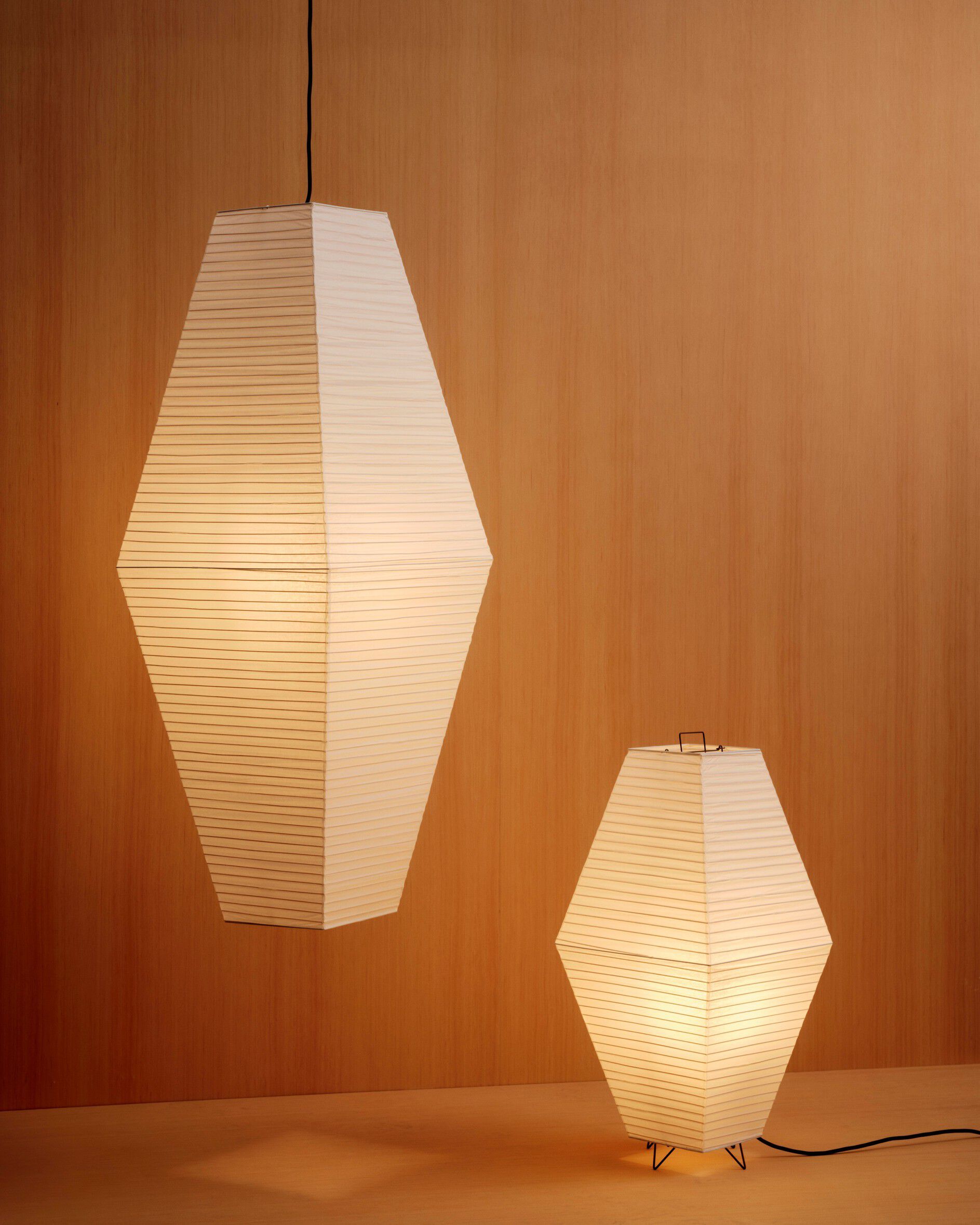 Paper Shade-Prism Table / Floor-Cla