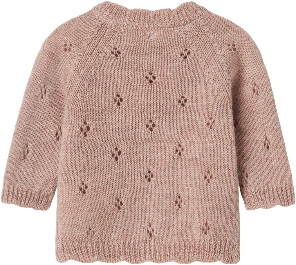 NBFWRILLA WOOL LS KNIT CARD