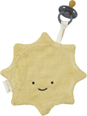 Pacifier Cuddle - Sun - Pale Yellow