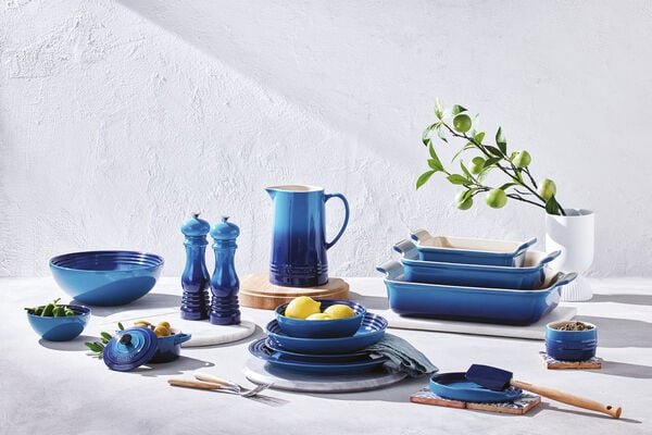 Oval Grydeskeholder 15 cm Azure Blue