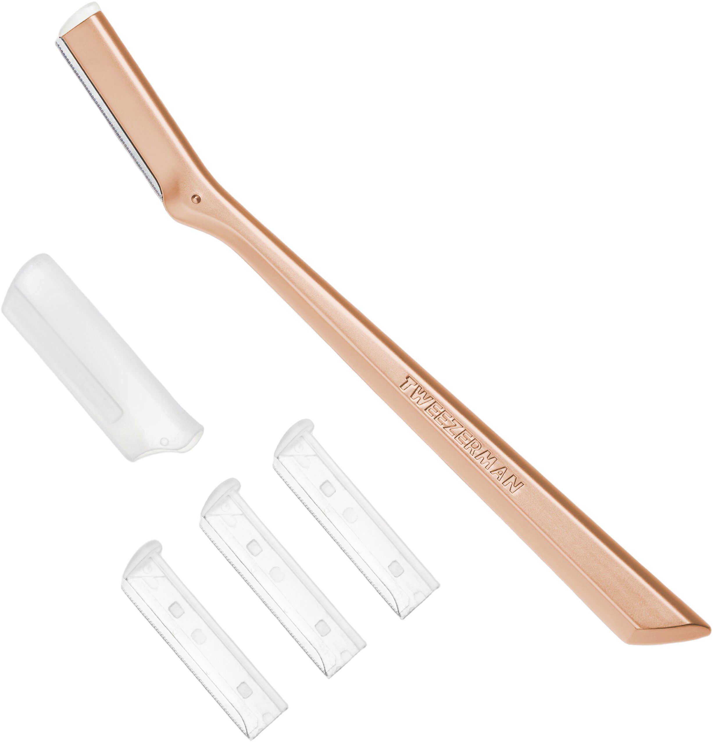 Tweezerman Retail Facial Razor Rose Gold