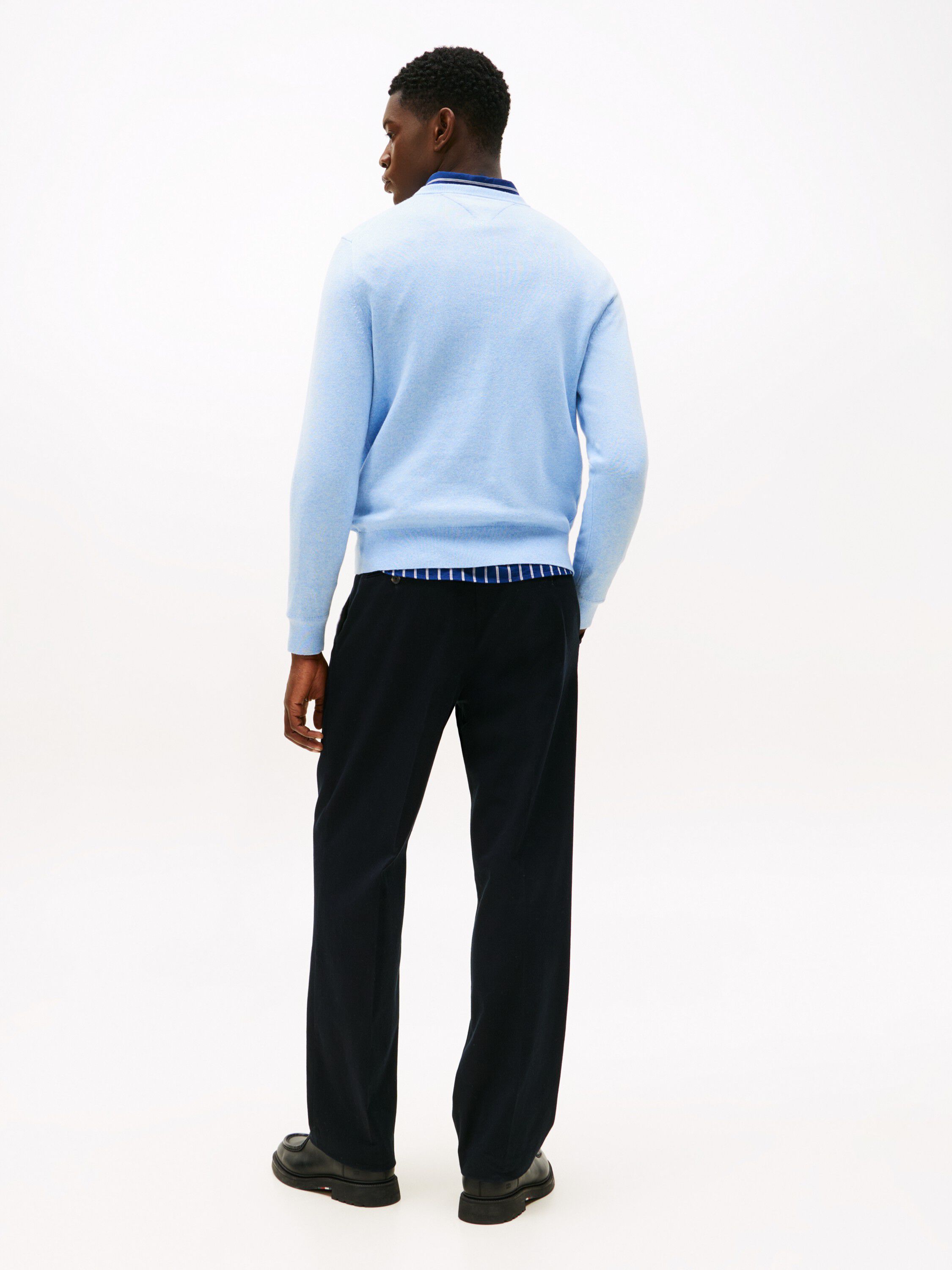 PIMA ORG CTN CASHMERE CREW NECK